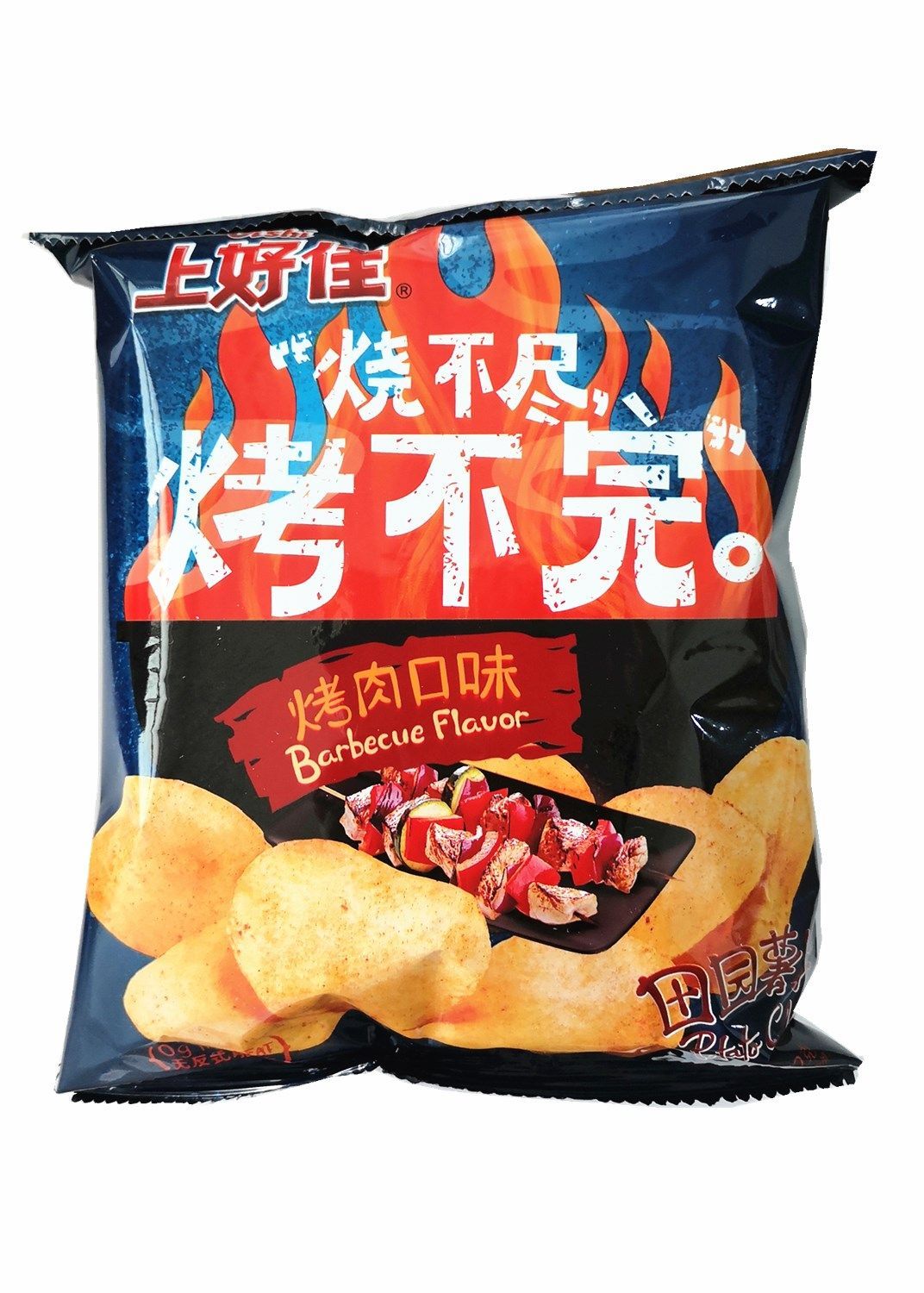 烤肉味的薯片图片真实图片